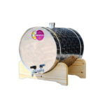 Inox bačva 25 l- horizontalna (za rakiju)- sa slavinom