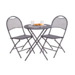 Metalni balkon set – sto + 2 stolice