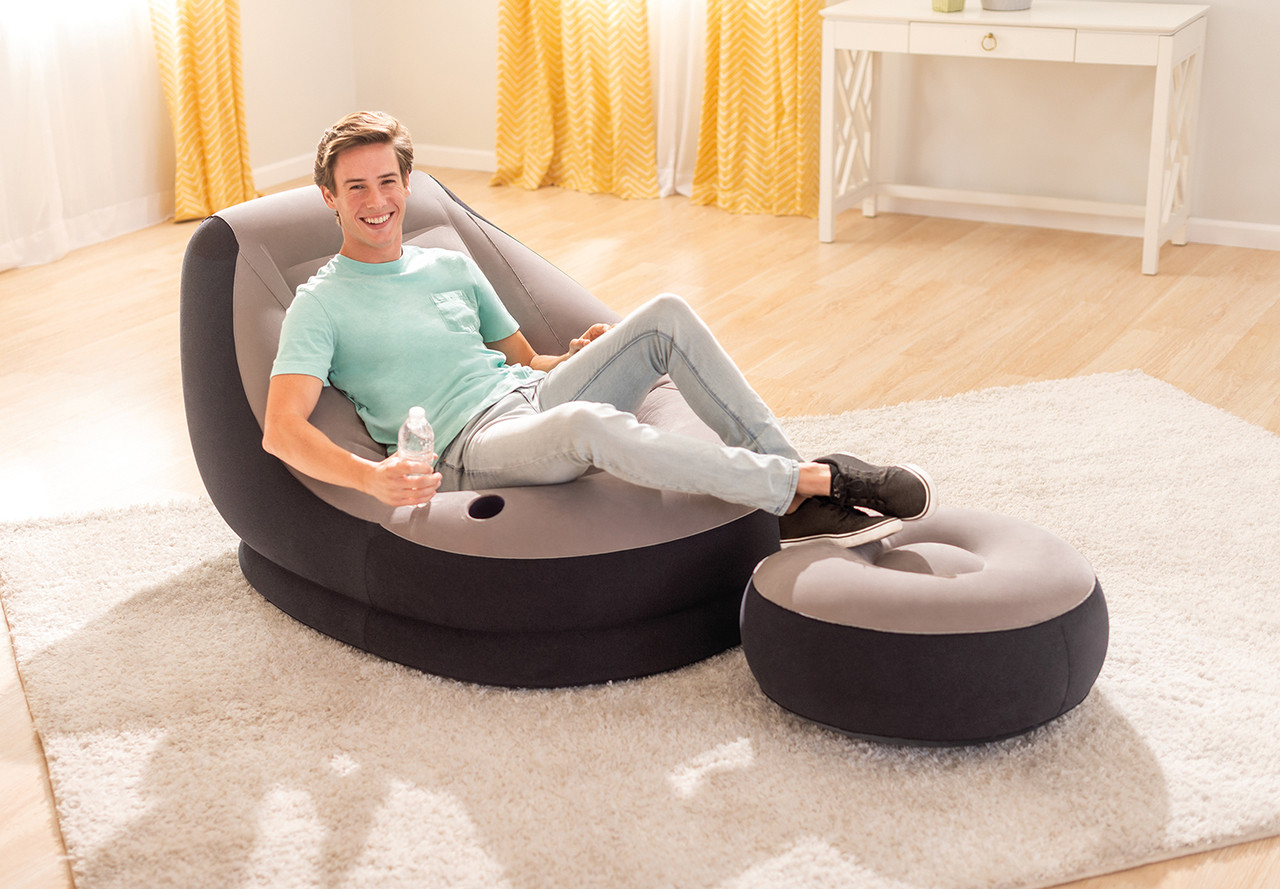 055788 Fotelja sa tabureom 99 x 1.3 x 76cm Ultra Lounge - Slika 1