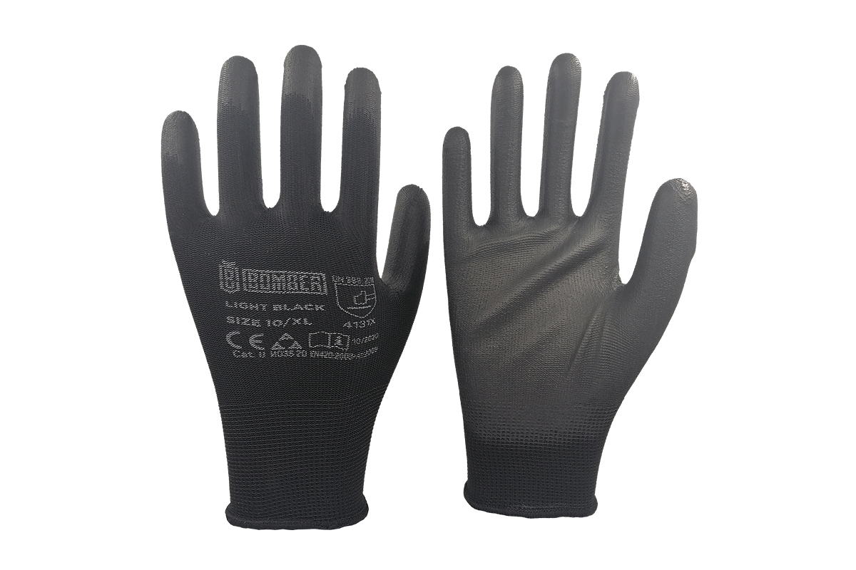 066730 Rukavice Bomber Light Black 8 - Slika 1