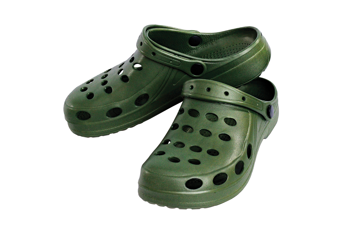 074407 Kroksi papuče Bomber F001 zelene 43 - Slika 1