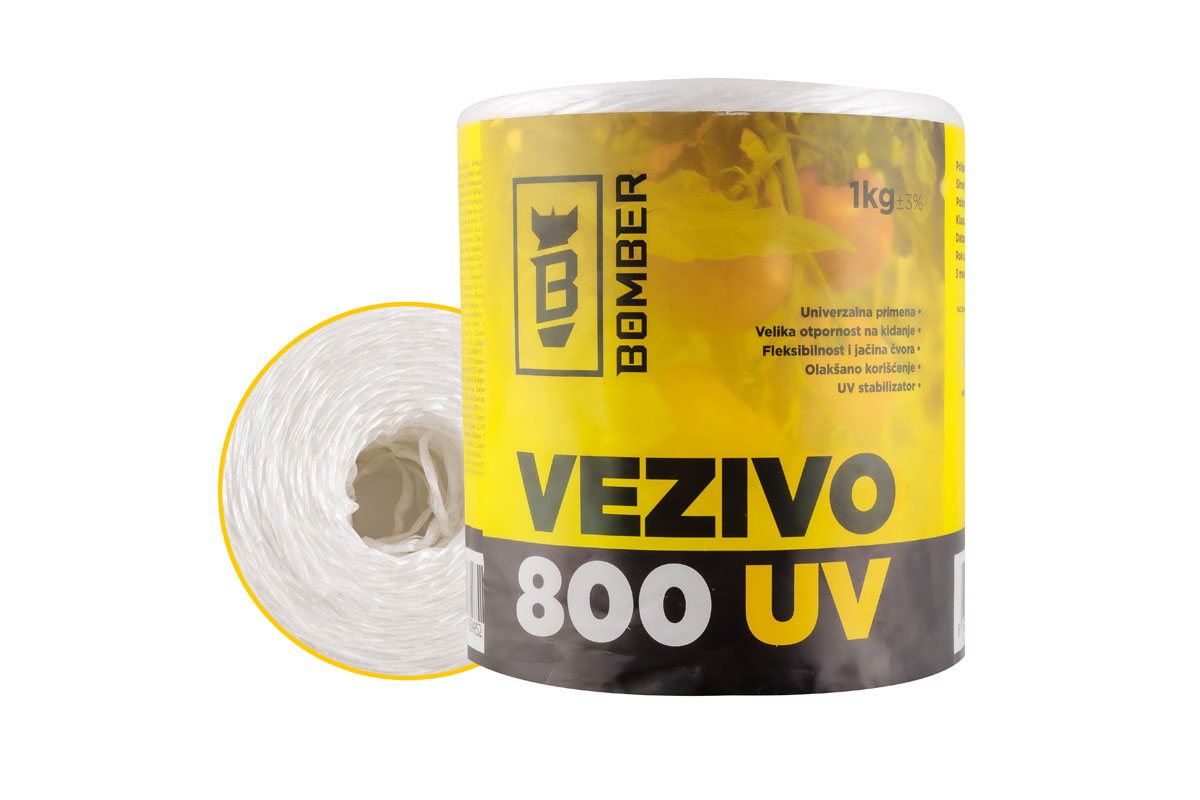 079360 Vezivo Bomber Tip 800 UV 1/1 belo - Slika 1