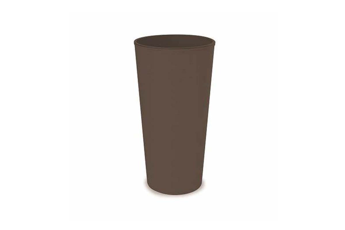 085702 Gardino - saksija melrose glamour 40x36h moka - Slika 1