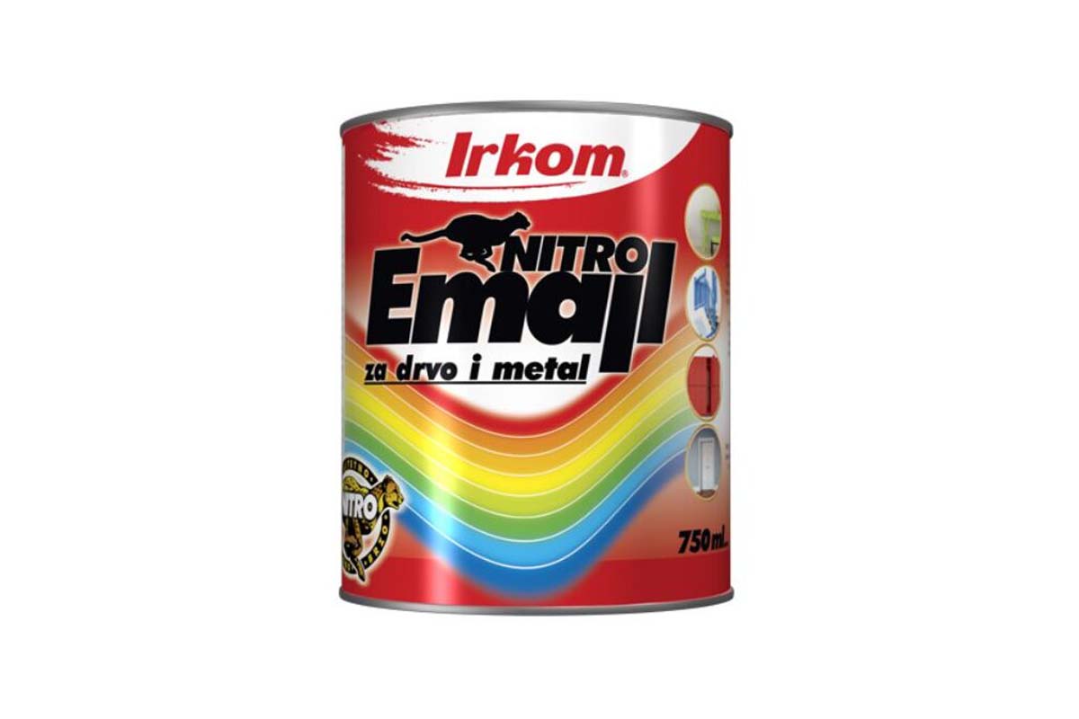 086667 Nitro emajl tamno braon 750 ml - Slika 1