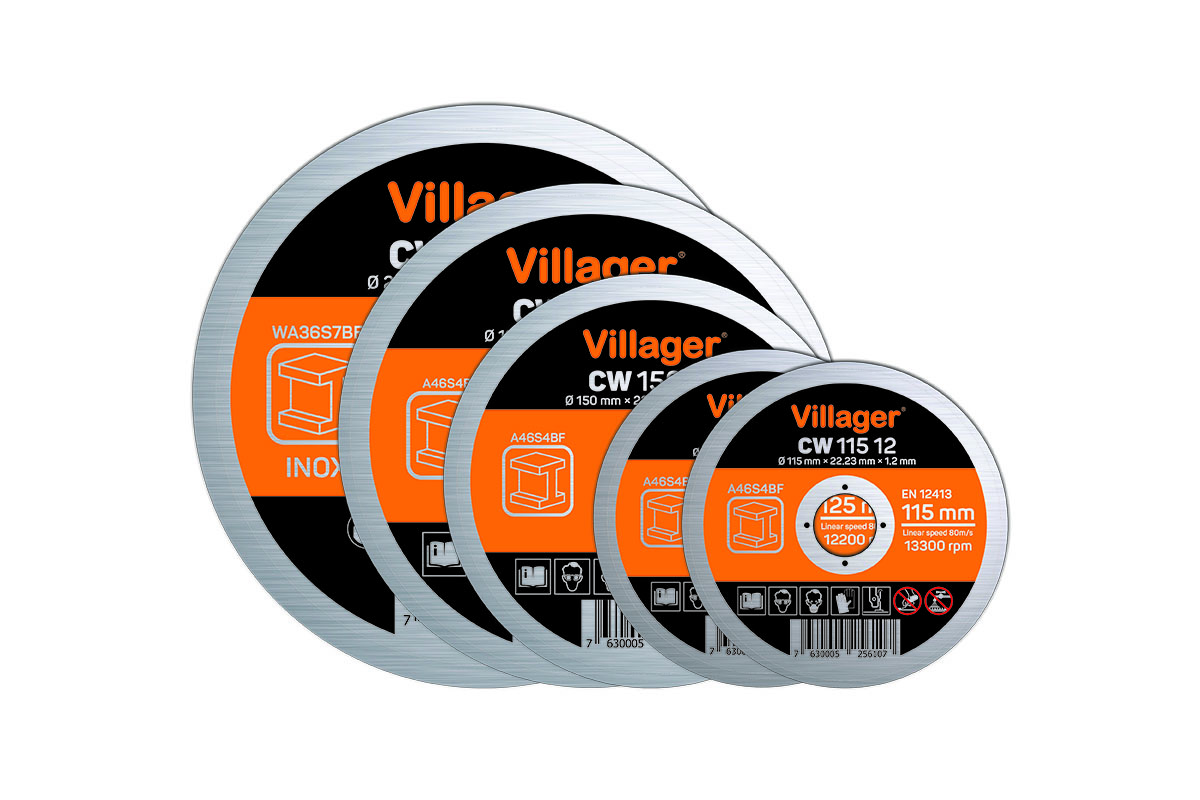 086897 Rezna ploča za metal Villager CW12512 125x1.2 mm - Slika 1